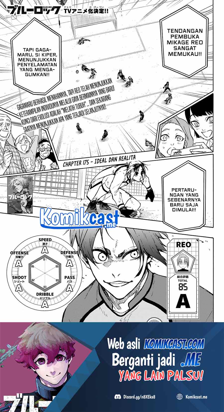 Baca Manga Blue Lock Chapter 175 Gambar 2