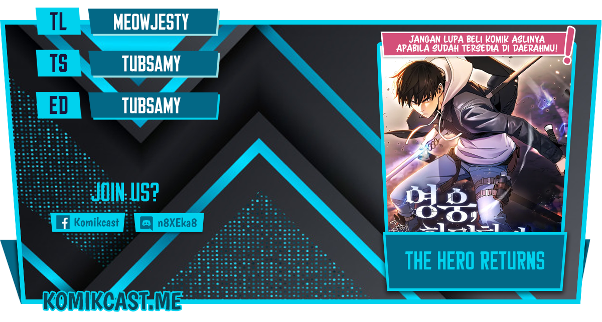 Baca Komik The Hero Returns Chapter 34 Gambar 1