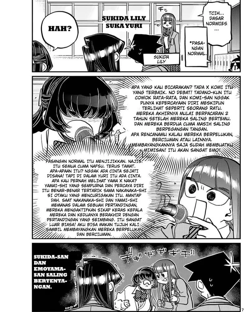 Komi-san wa Komyushou Desu Chapter 341 Gambar 7