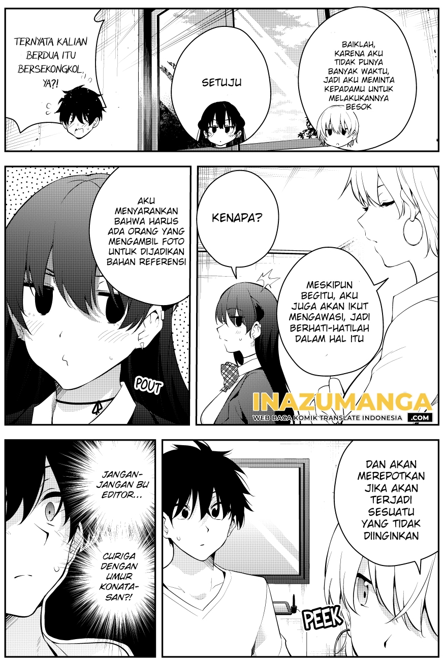 Mishiranu Joshikousei ni Kankensareta Mangaka no Hanashi Chapter 42 Gambar 6