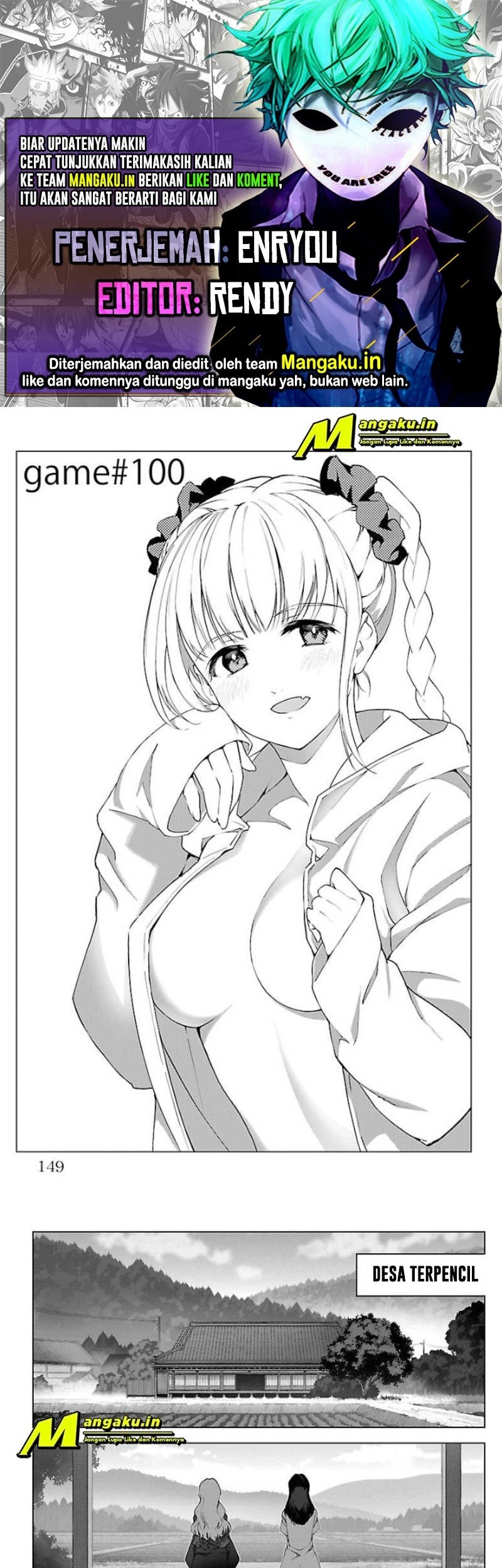 Baca Komik Darwins Game Chapter 100.1 Gambar 1