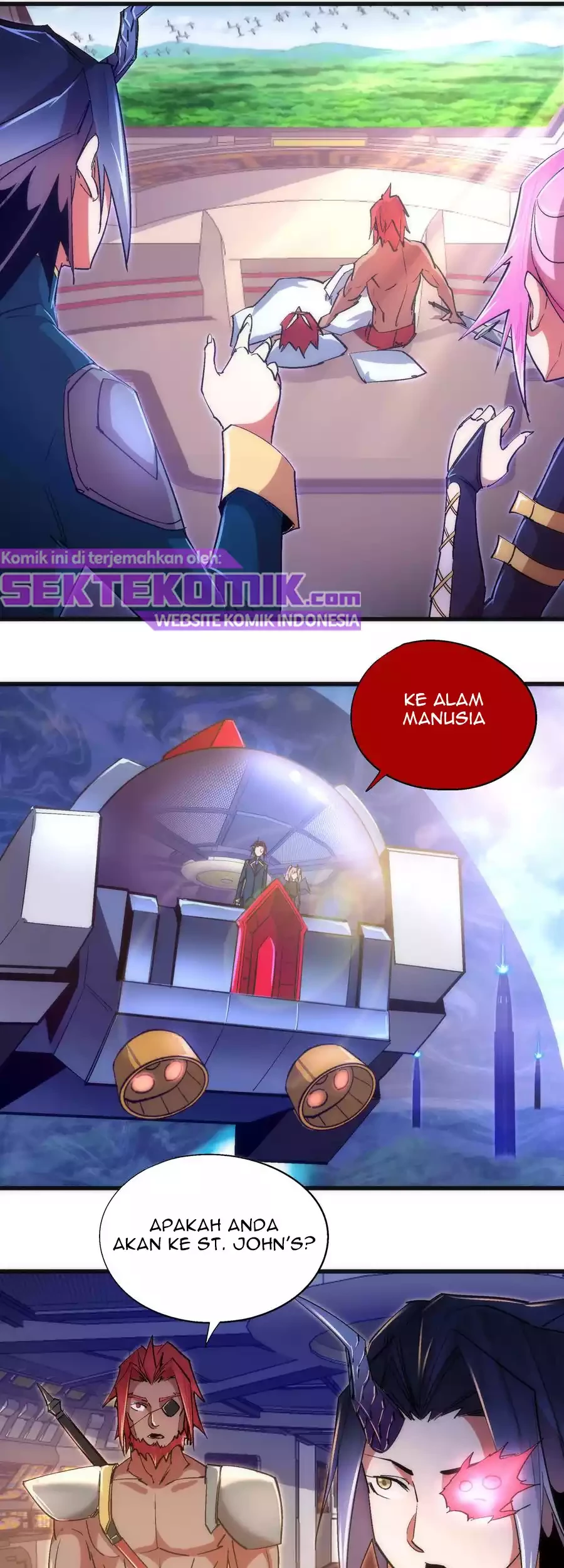 I’m Not The Overlord Chapter 116 Gambar 15