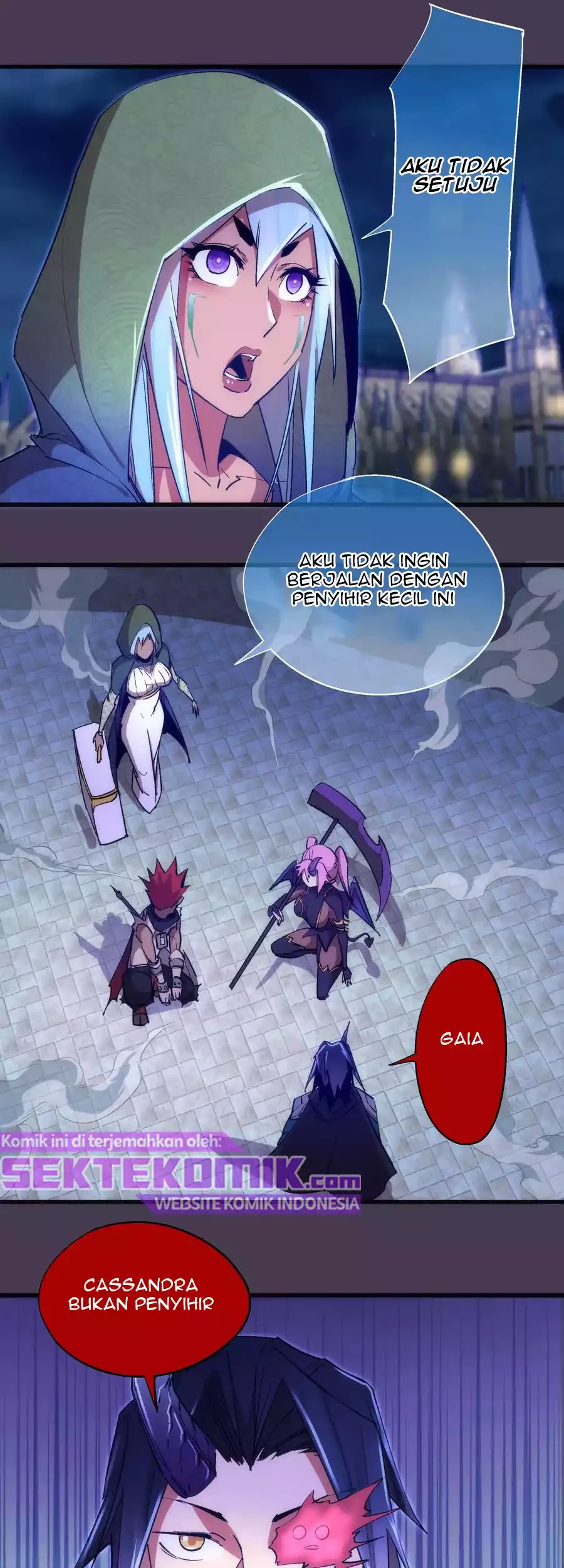 I’m Not The Overlord Chapter 115 Gambar 26