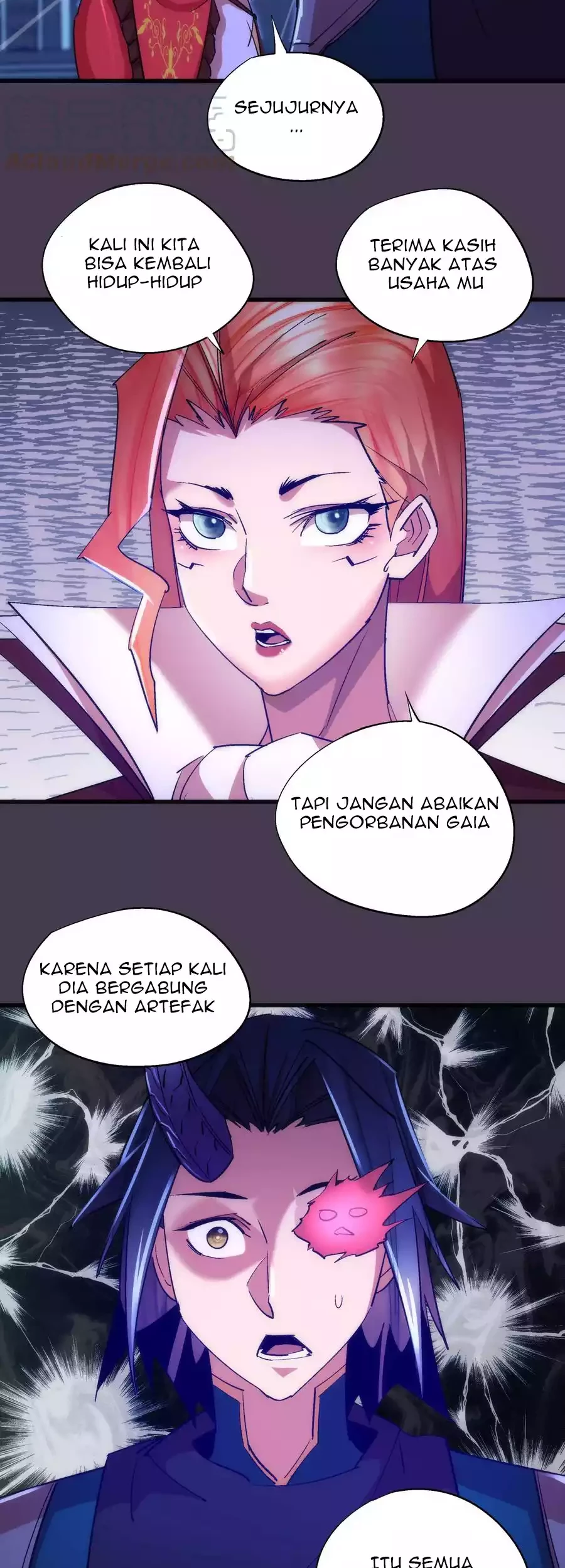 I’m Not The Overlord Chapter 115 Gambar 35