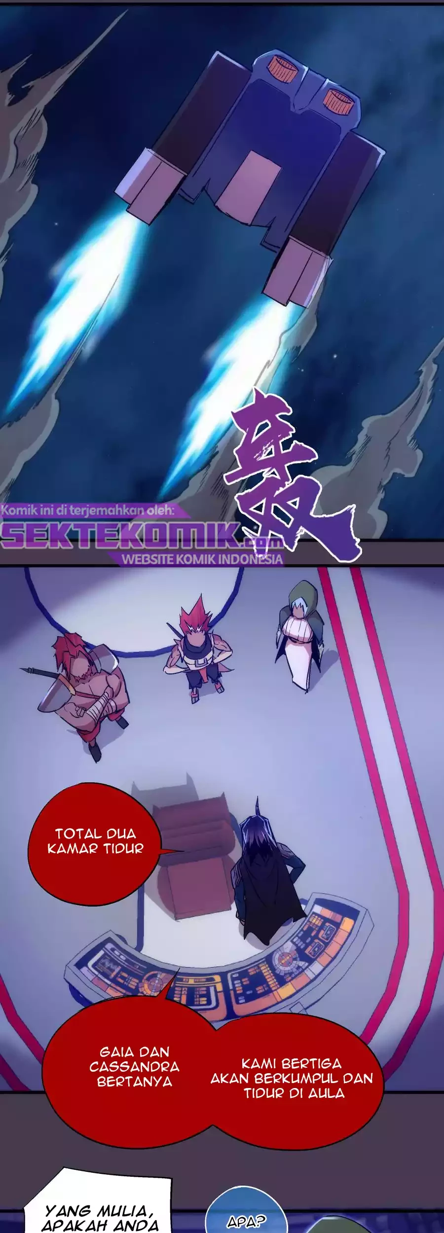 I’m Not The Overlord Chapter 115 Gambar 37