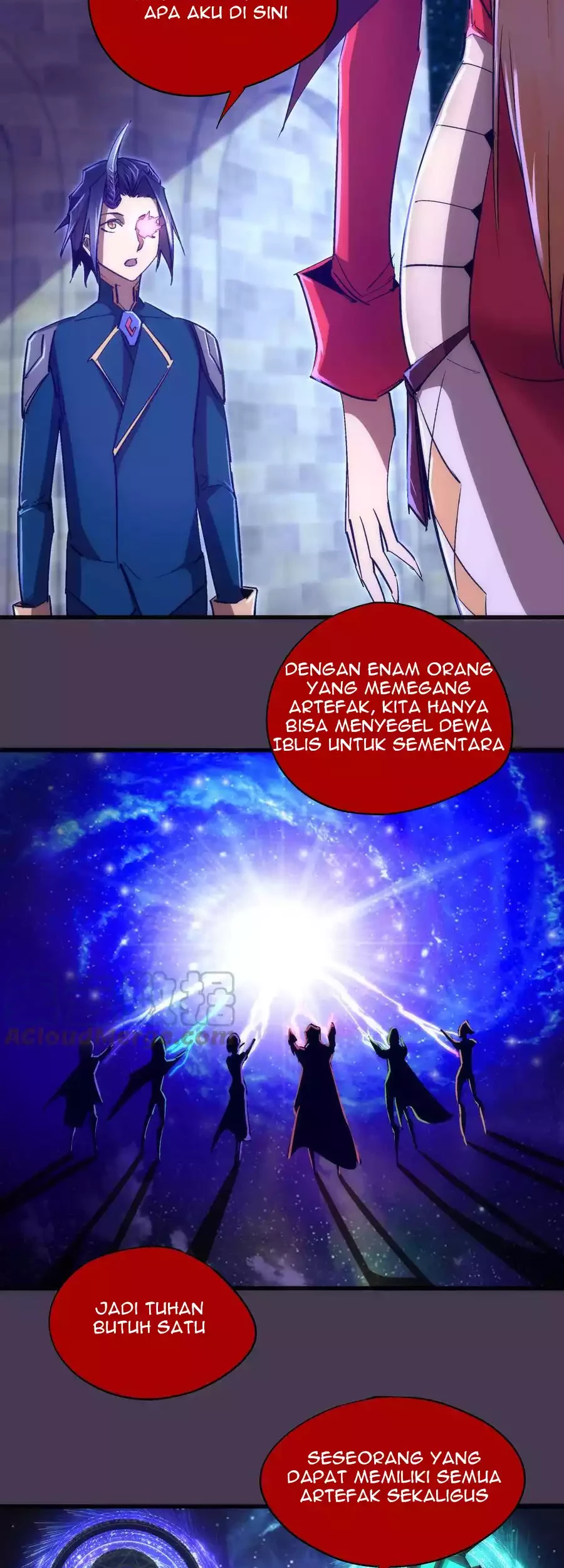 I’m Not The Overlord Chapter 115 Gambar 21