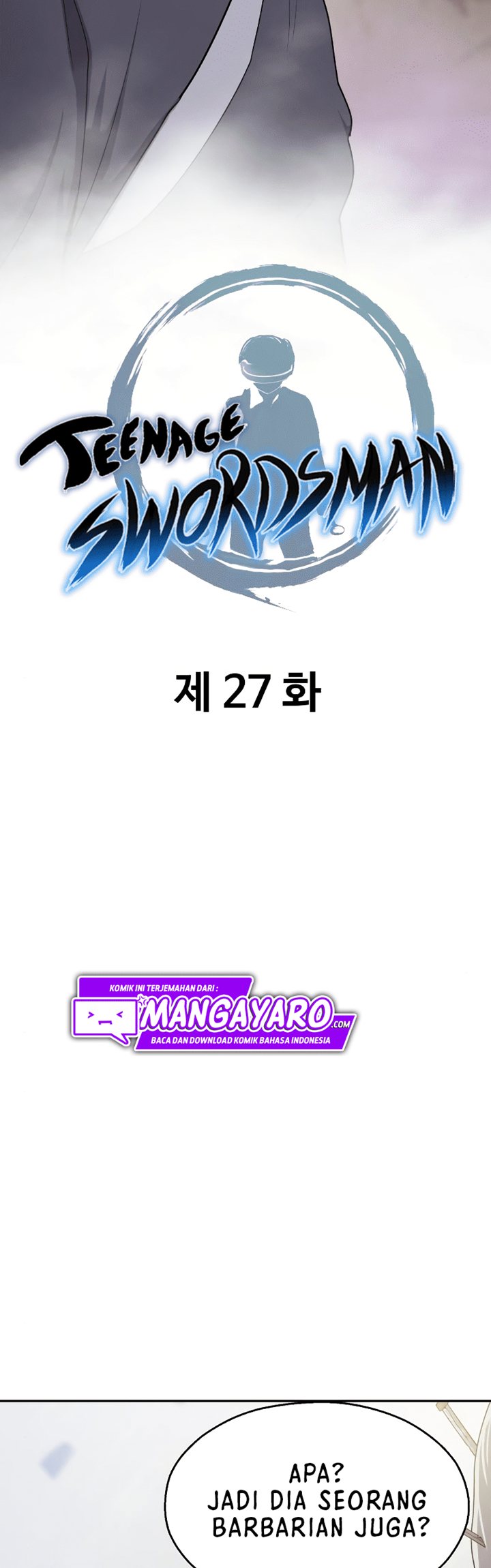 Teenage Swordsman Chapter 27 Gambar 19