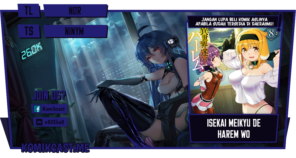 Baca Komik Isekai Meikyuu de Harem wo Chapter 59 Gambar 1