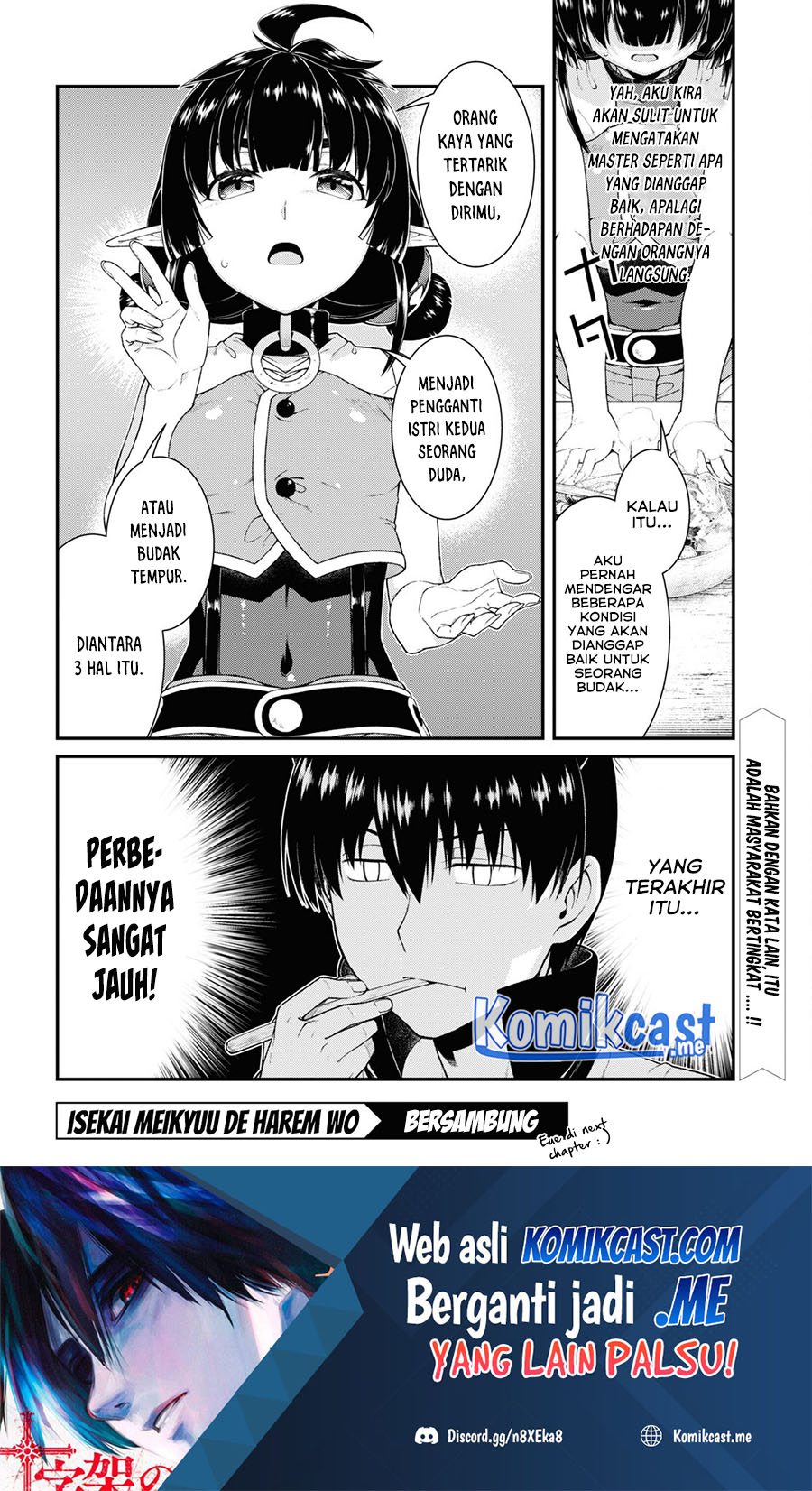 Isekai Meikyuu de Harem wo Chapter 59 Gambar 14