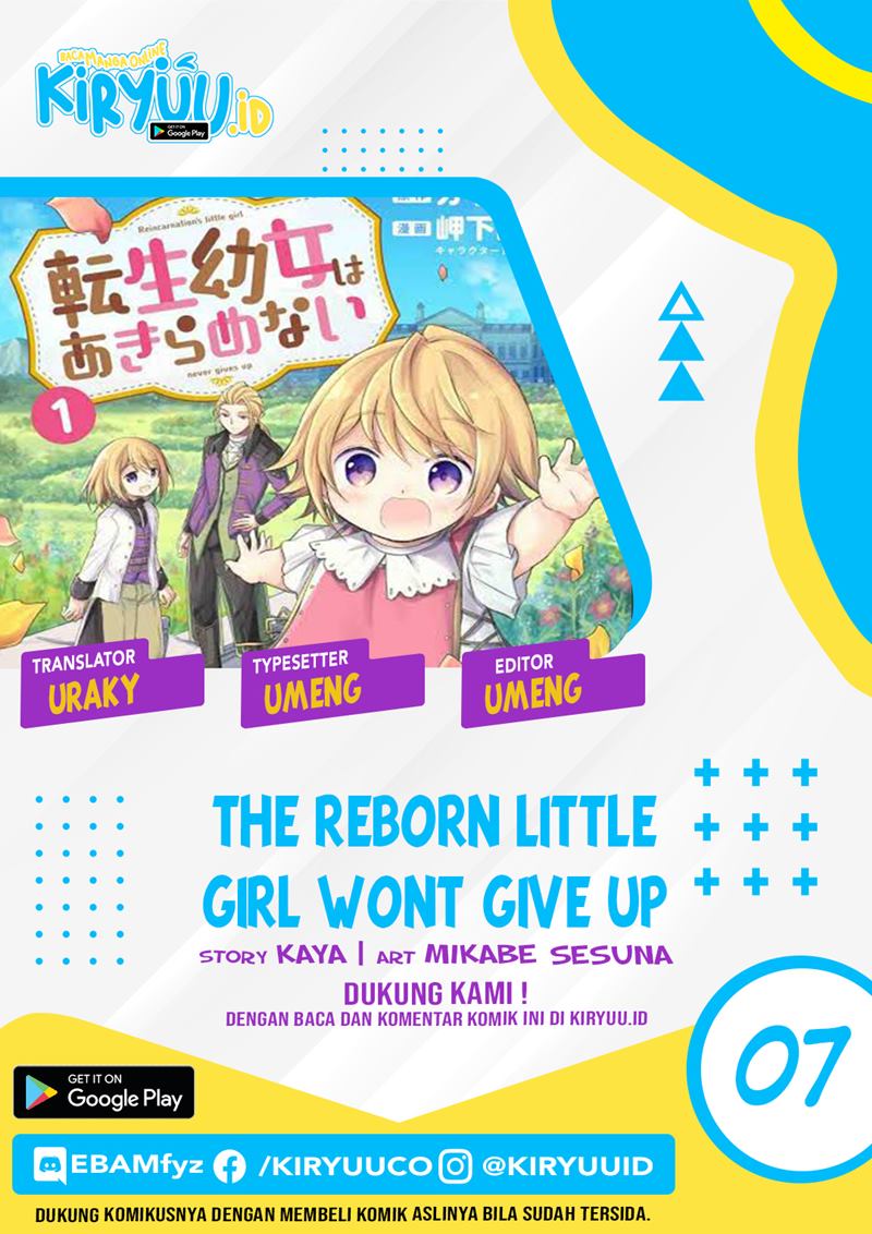 Baca Komik The Reborn Little Girl Won’t Give Up Chapter 07 Gambar 1