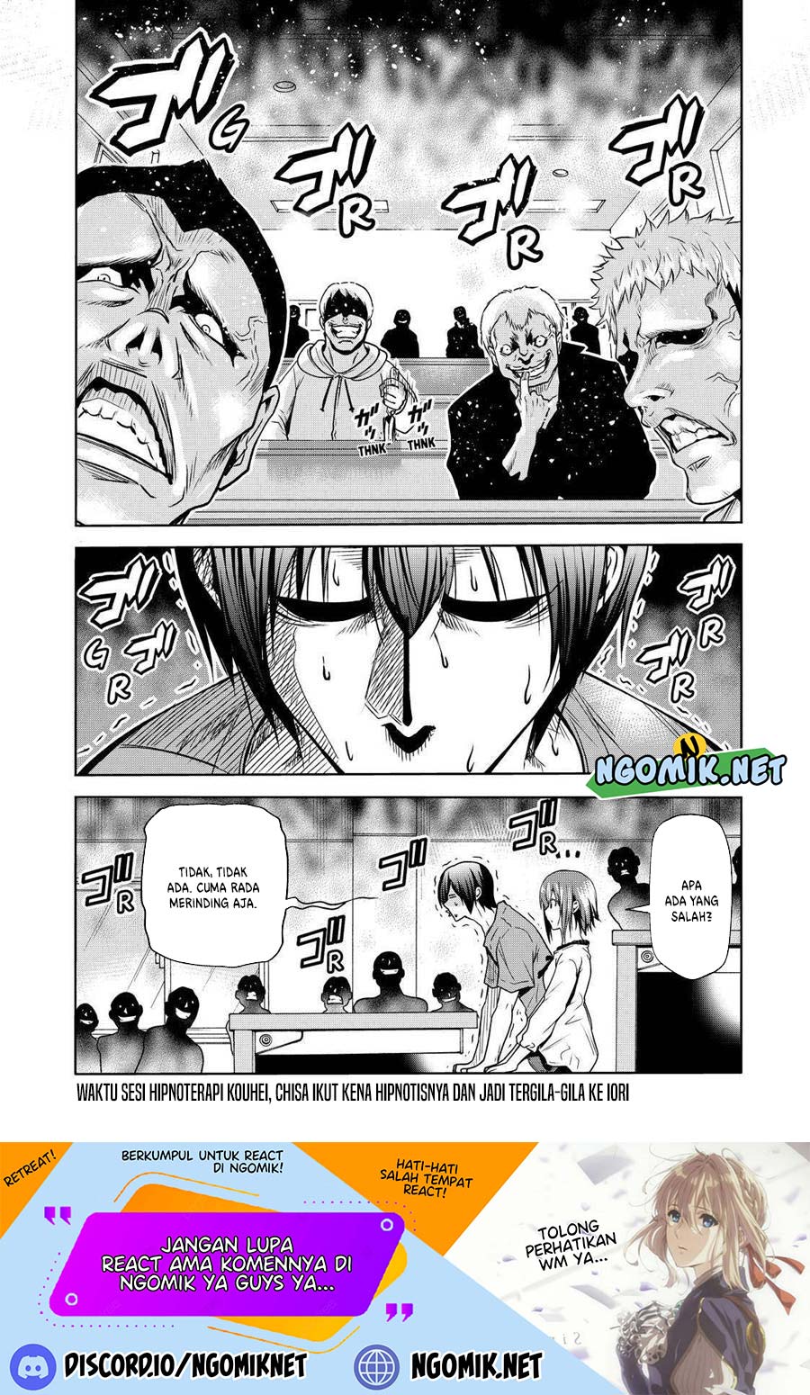 Baca Manga Grand Blue Chapter 74.1 Gambar 2