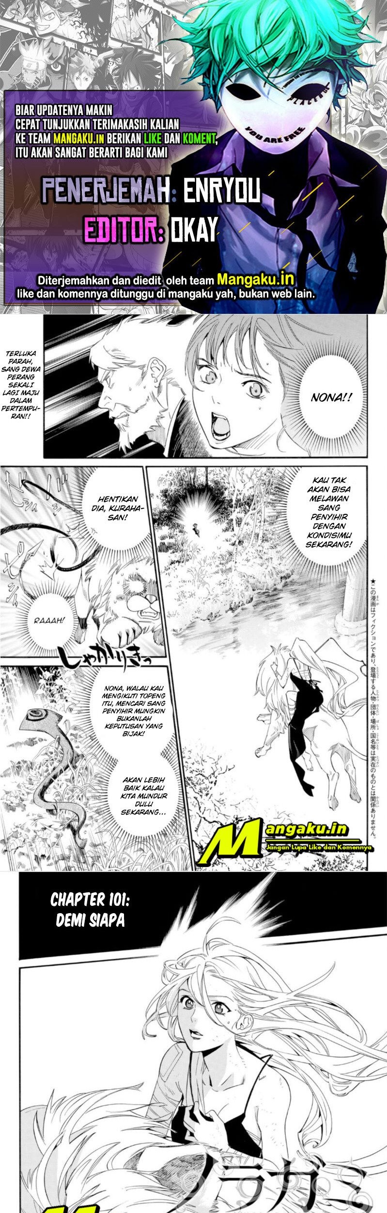 Baca Komik Noragami Chapter 101 Gambar 1
