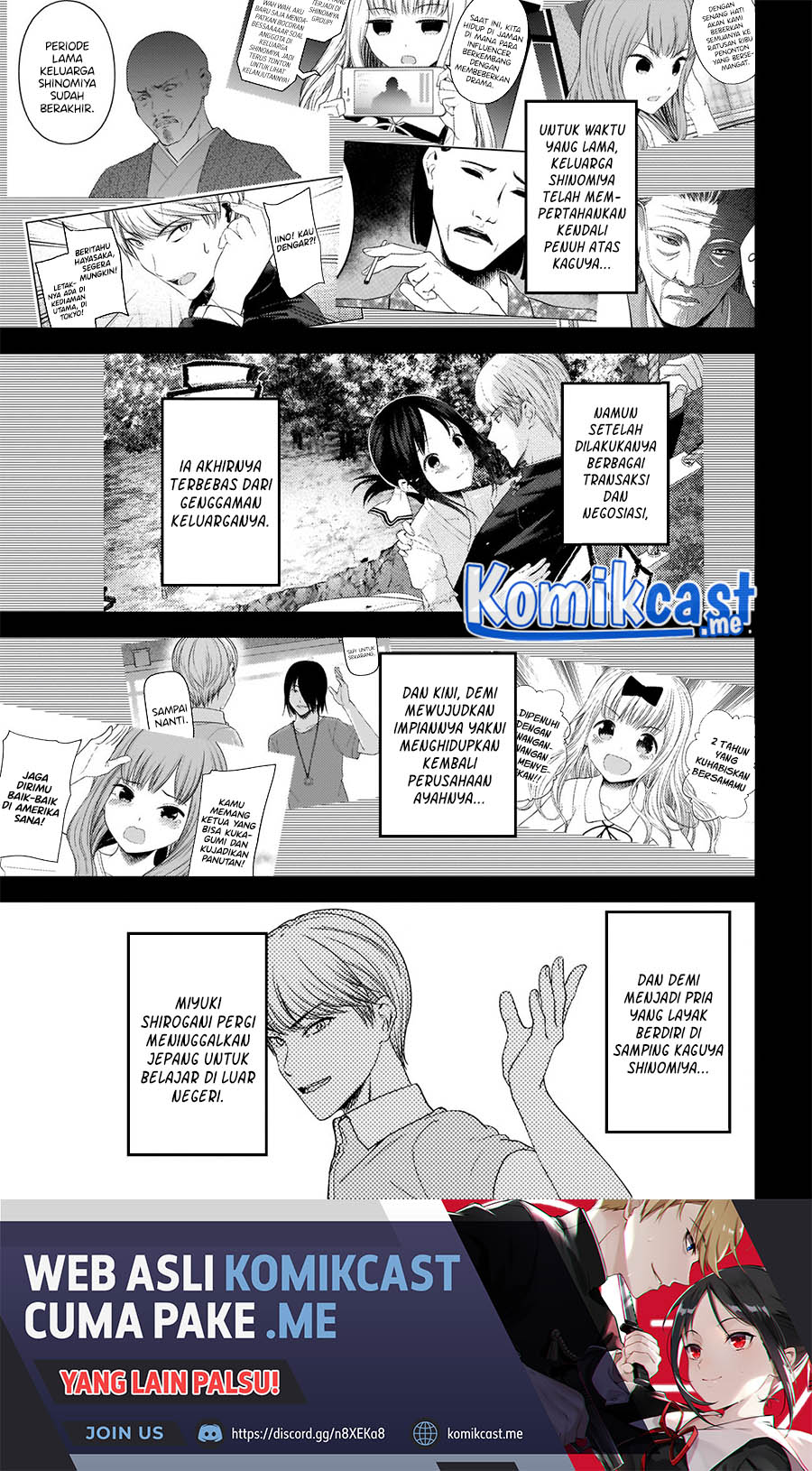 Baca Manga Kaguya-sama wa Kokurasetai – Tensai-tachi no Renai Zunousen Chapter 268 Gambar 2