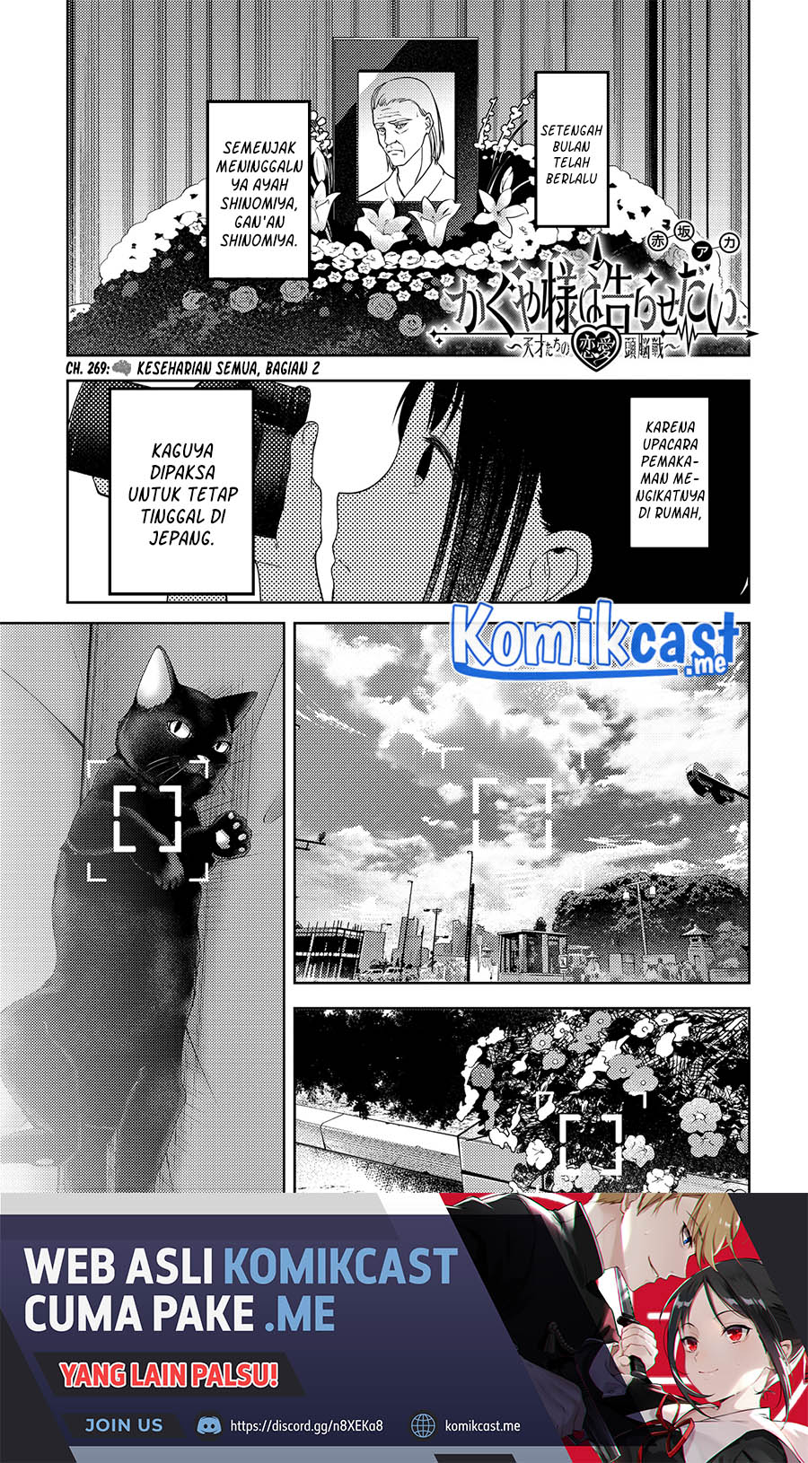 Baca Manga Kaguya-sama wa Kokurasetai – Tensai-tachi no Renai Zunousen Chapter 269 Gambar 2