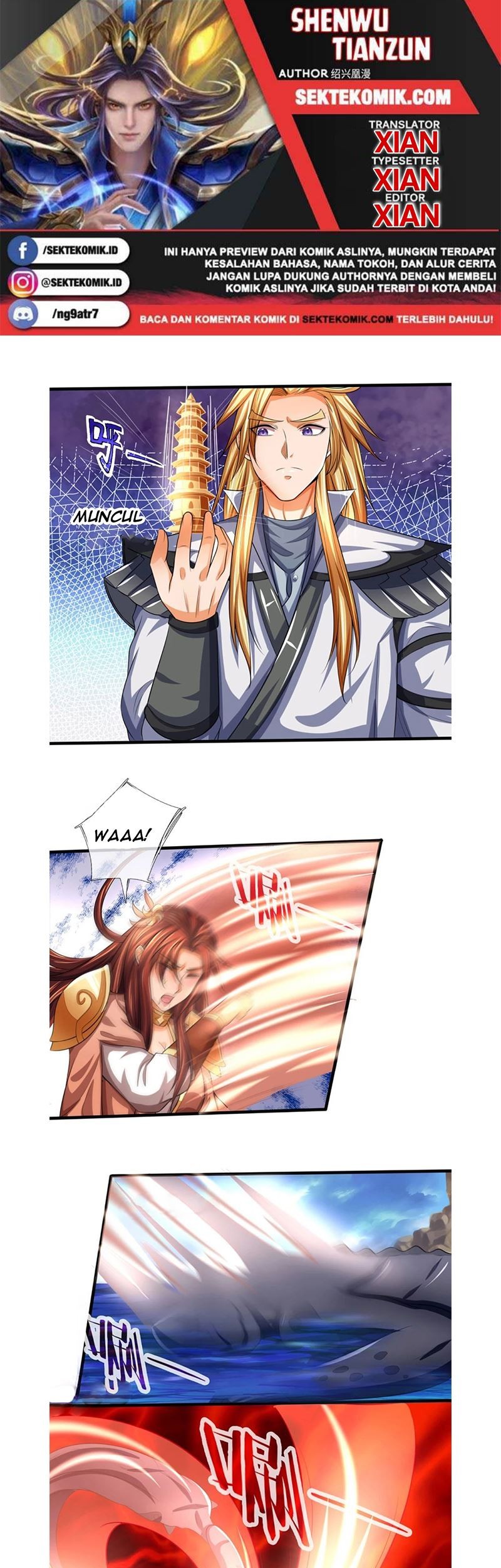 Komik Shenwu Tianzun Chapter 324 gambar nomor 1