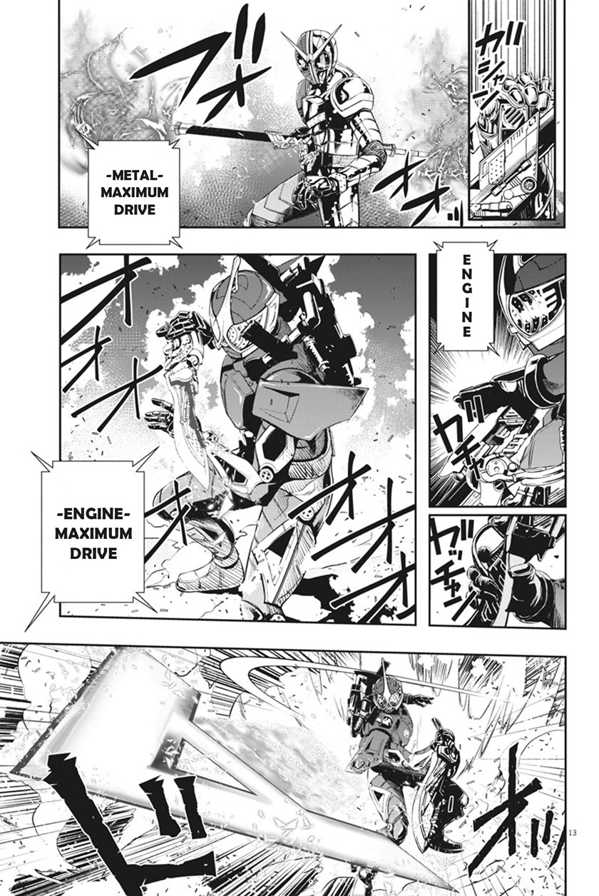 Kamen Rider W: Fuuto Tantei Chapter 40 Gambar 14