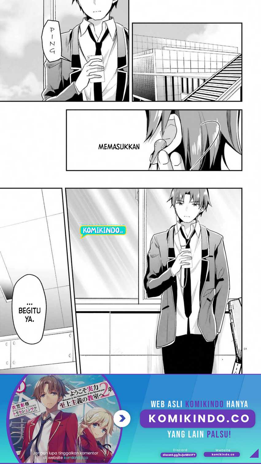 Baca Manga Youkoso Jitsuryoku Shijou Shugi no Kyoushitsu e Chapter 58 Gambar 2