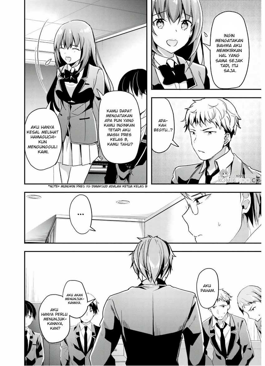 Youkoso Jitsuryoku Shijou Shugi no Kyoushitsu e Chapter 48 Gambar 9