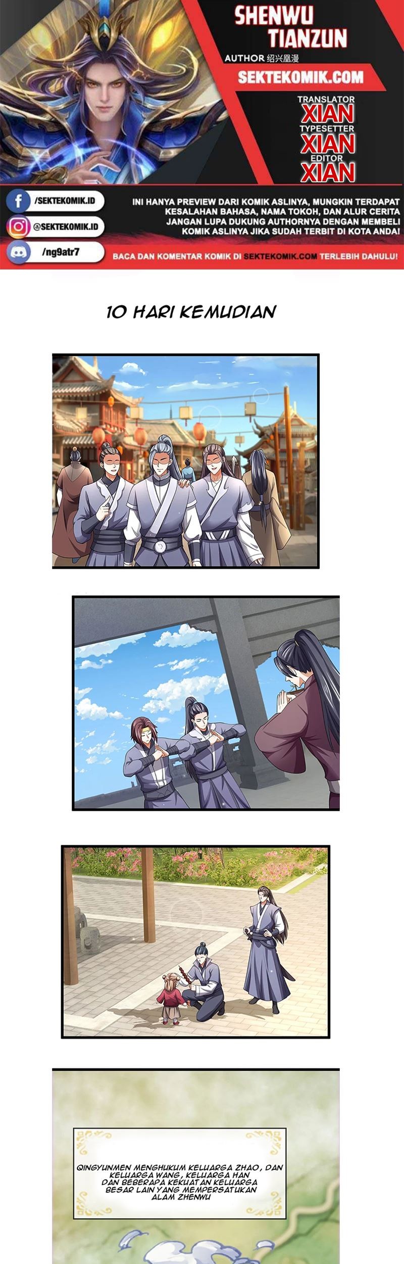 Komik Shenwu Tianzun Chapter 326 gambar nomor 1