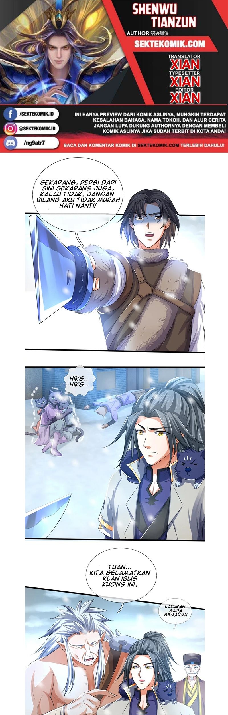 Komik Shenwu Tianzun Chapter 328 gambar nomor 1
