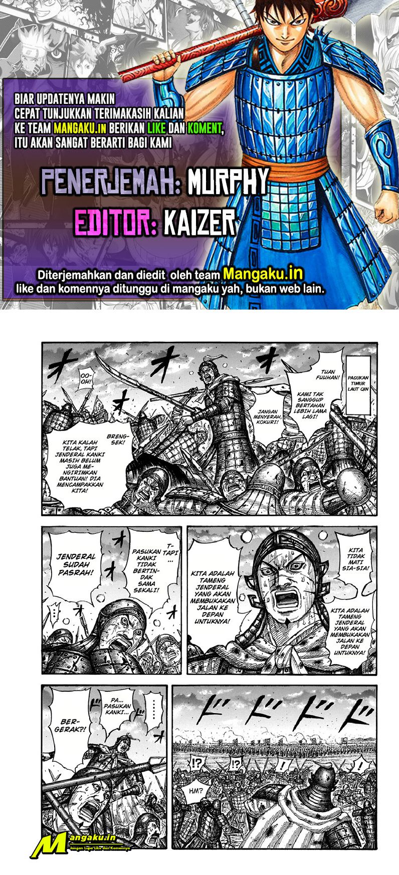 Baca Komik Kingdom Chapter 725 Gambar 1