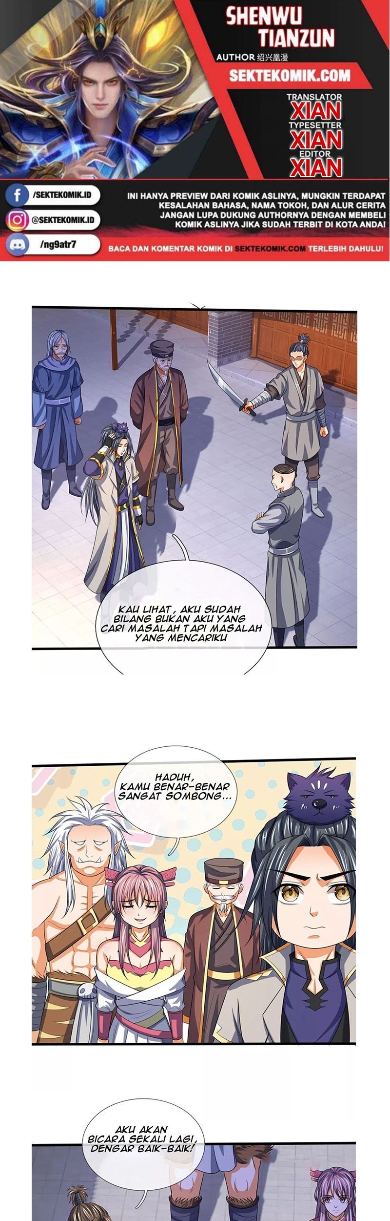Komik Shenwu Tianzun Chapter 330 gambar nomor 1