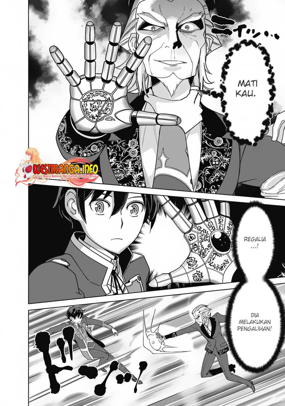 Rettou Me no Tensei Majutsushi Shiitage Rareta Moto Yuusha wa Mirai no Sekai o Yoyuu de Ikinuku Chapter 78 Gambar 15