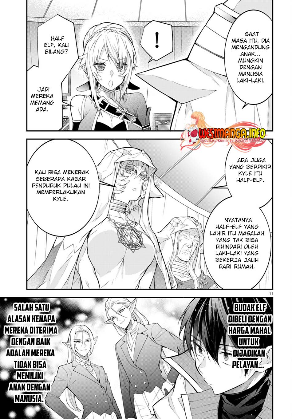 Otome Game Sekai wa Mob ni Kibishii Sekai Desu Chapter 44 Gambar 13
