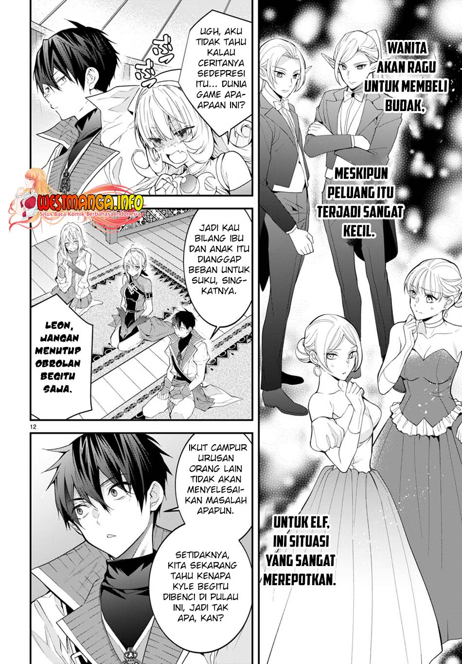 Otome Game Sekai wa Mob ni Kibishii Sekai Desu Chapter 44 Gambar 15