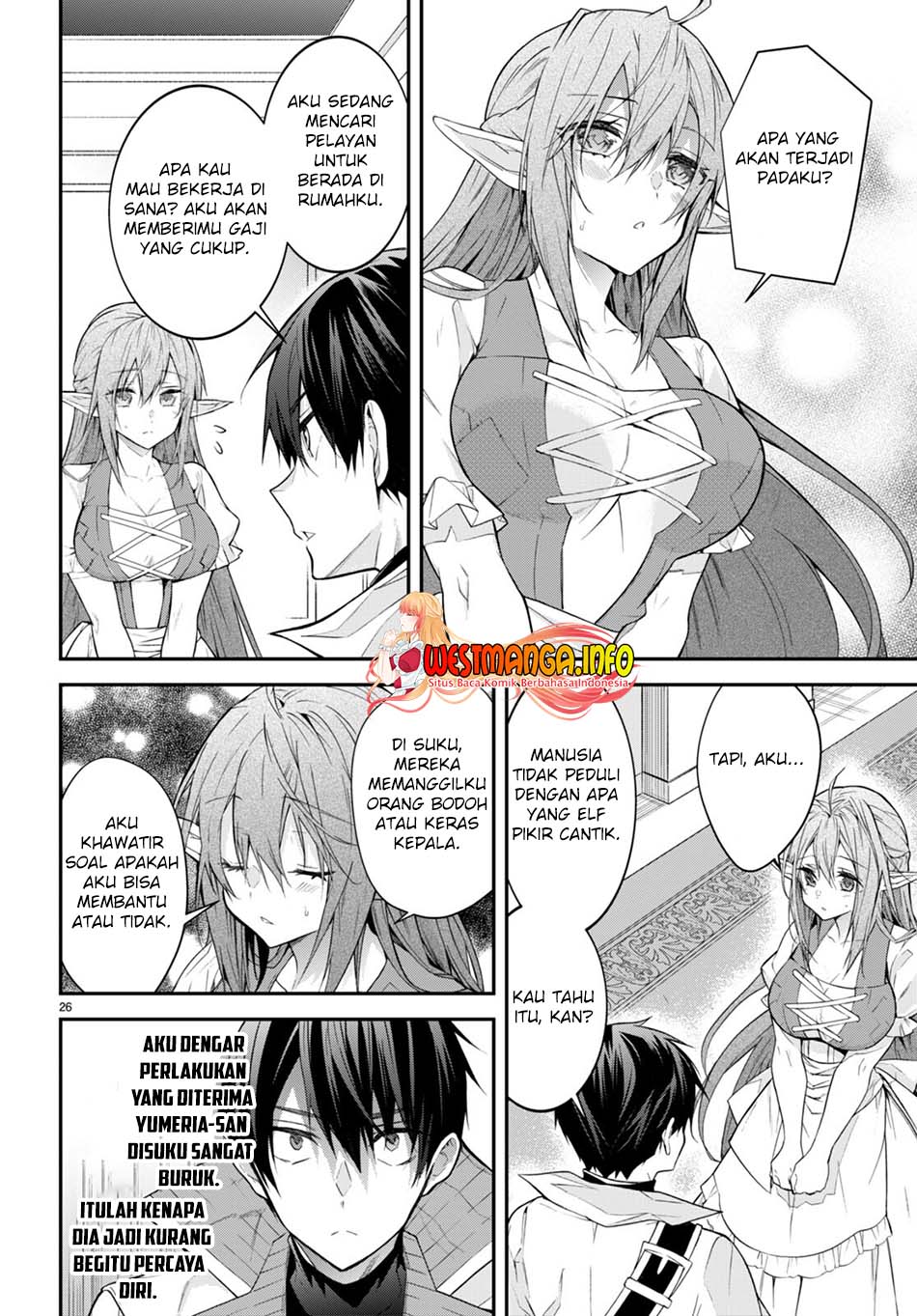 Otome Game Sekai wa Mob ni Kibishii Sekai Desu Chapter 44 Gambar 30