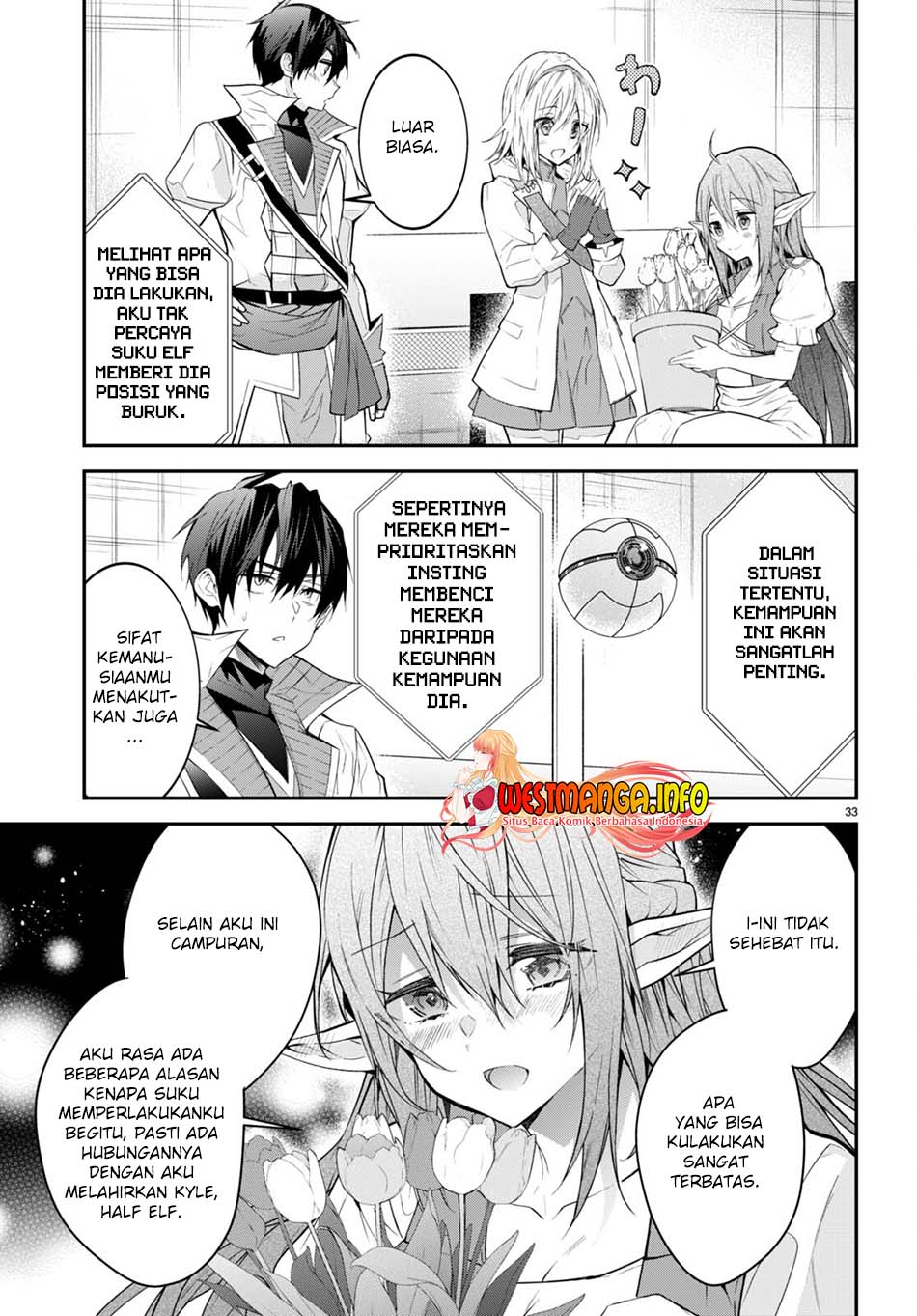 Otome Game Sekai wa Mob ni Kibishii Sekai Desu Chapter 44 Gambar 37