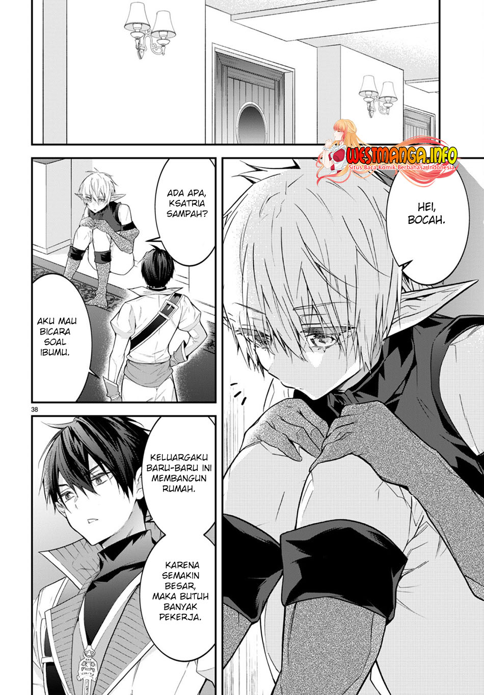 Otome Game Sekai wa Mob ni Kibishii Sekai Desu Chapter 44 Gambar 42