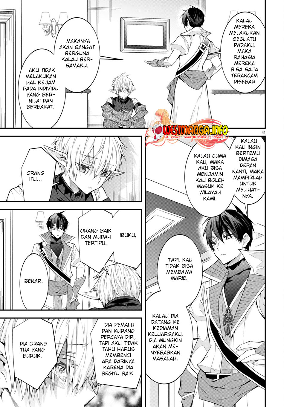 Otome Game Sekai wa Mob ni Kibishii Sekai Desu Chapter 44 Gambar 45