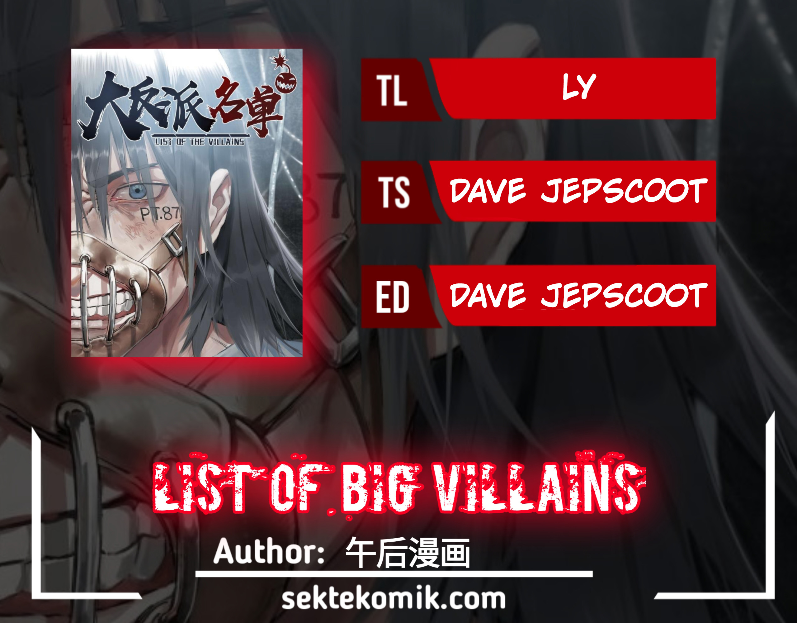 Komik List of Big Villians Chapter 87 gambar nomor 1