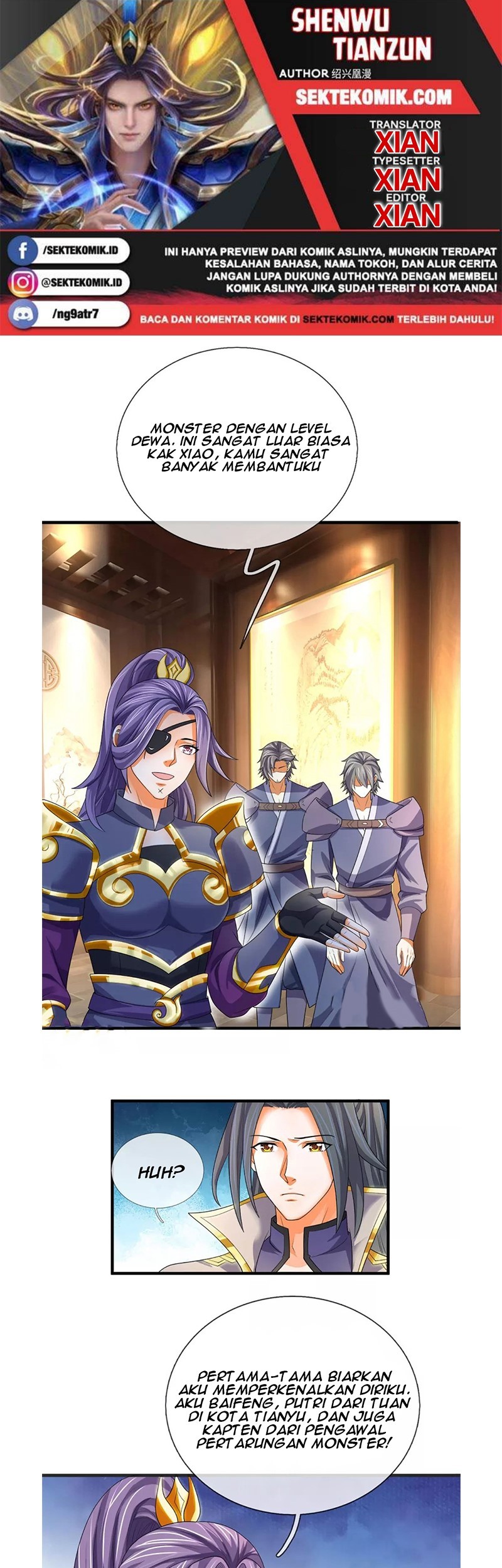 Baca Komik Shenwu Tianzun Chapter 332 Gambar 1