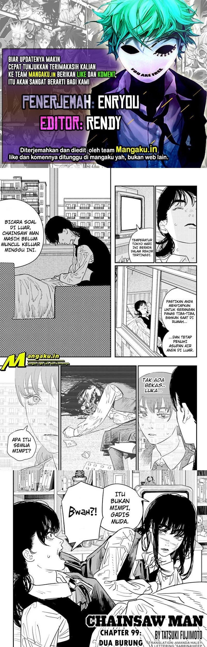 Baca Komik Chainsaw Man Chapter 99 Gambar 1