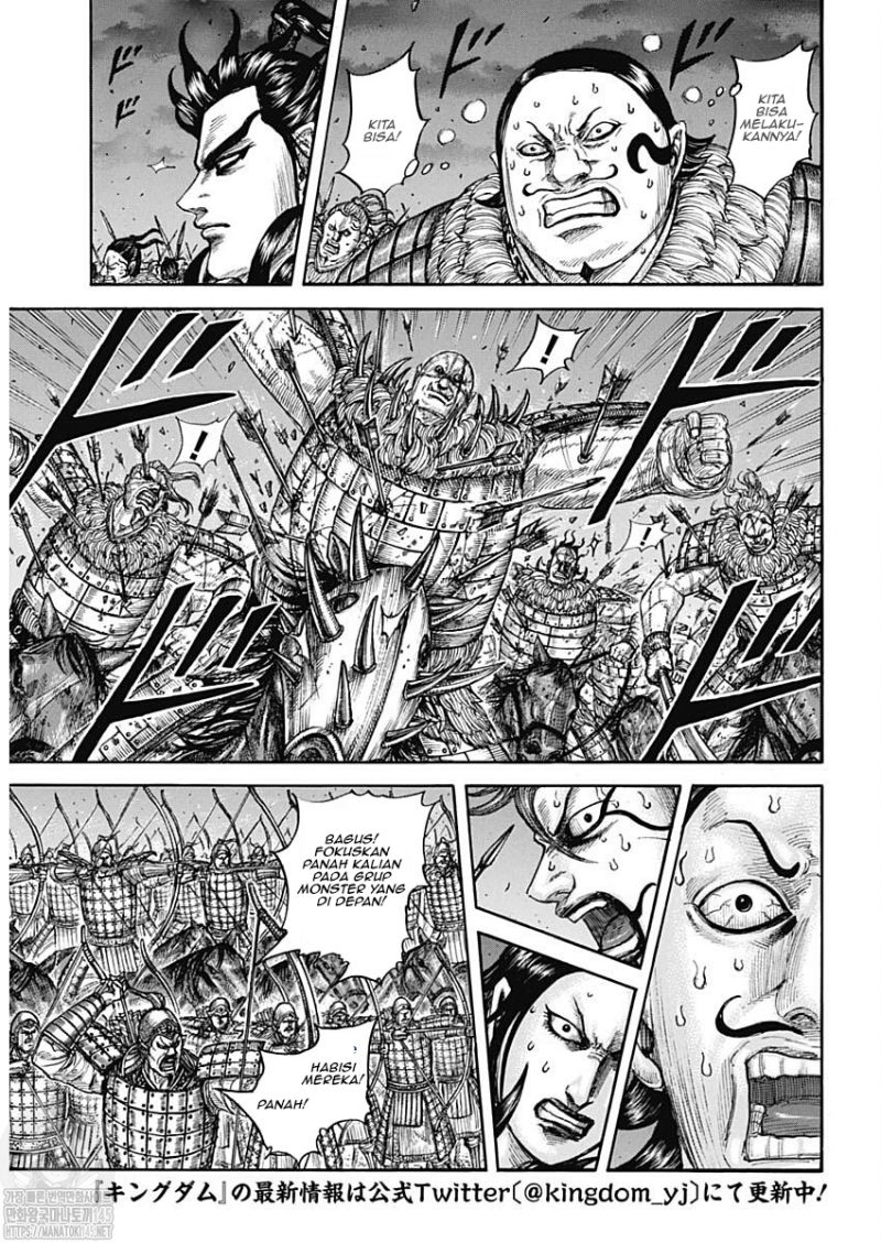 Kingdom Chapter 727 Gambar 4