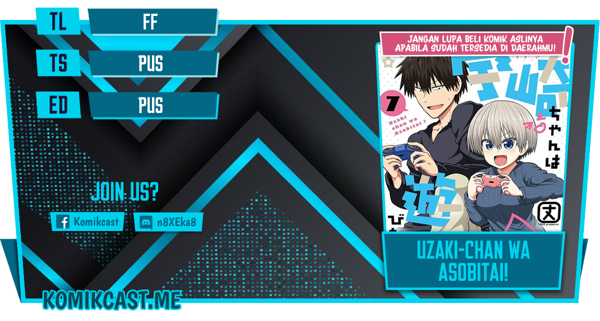 Komik Uzaki-chan wa Asobitai! - Chapter Chapter 81 - Halaman 1