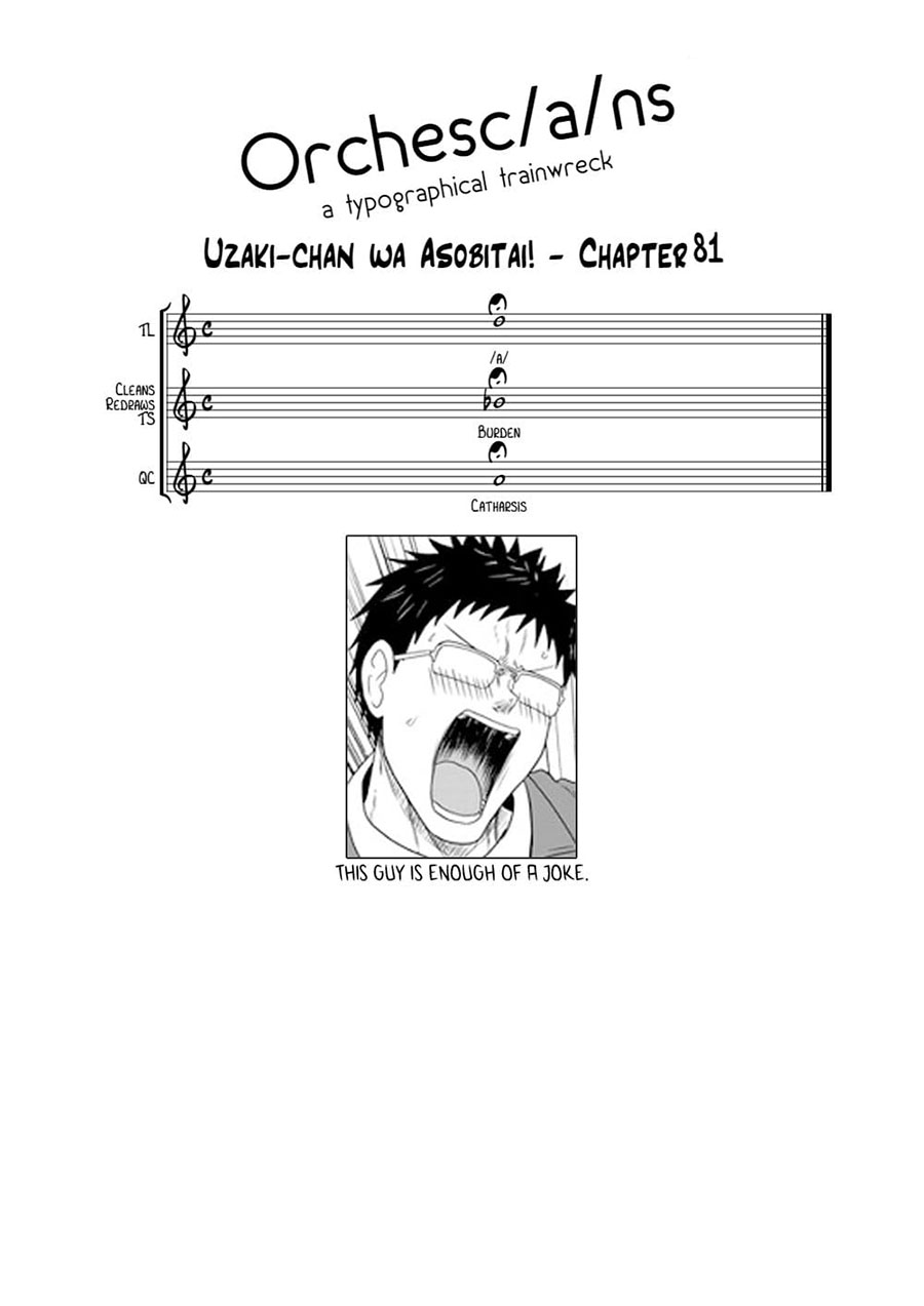 Komik Uzaki-chan wa Asobitai! - Chapter Chapter 81 - Halaman 14