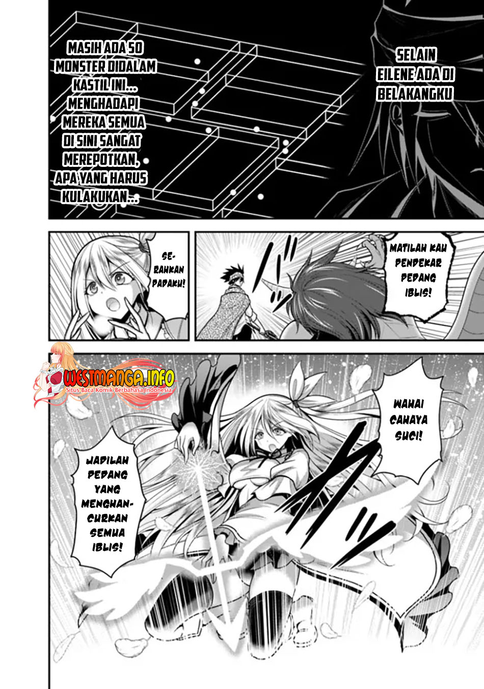 Kujibiki Tokushou: Musou Harem-ken Chapter 34.1 Gambar 4