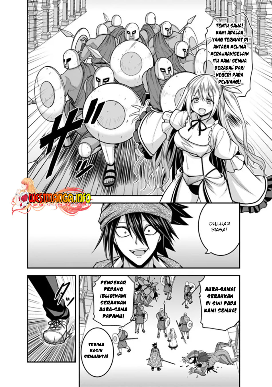 Kujibiki Tokushou: Musou Harem-ken Chapter 34.1 Gambar 8