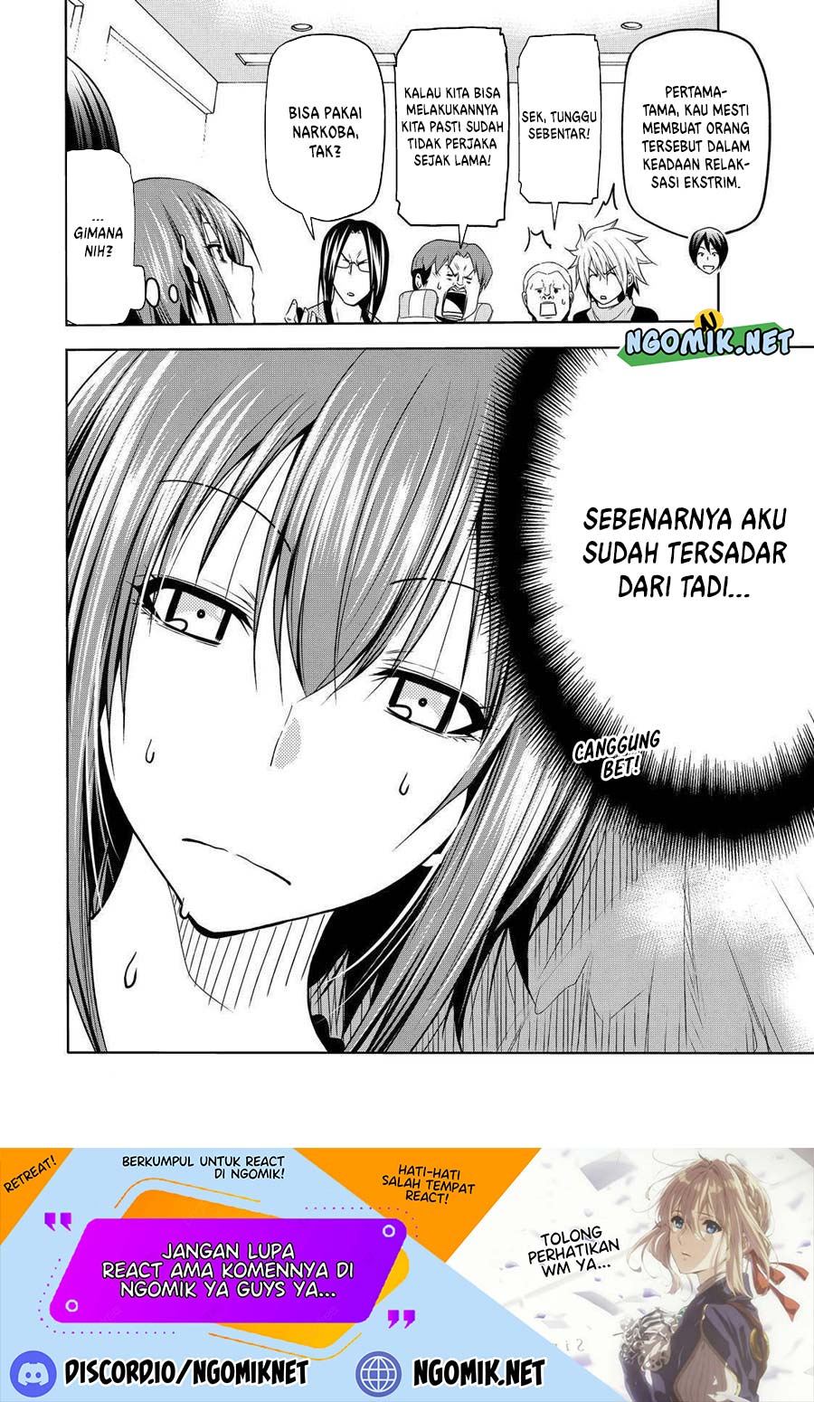 Komik Grand Blue - Chapter Chapter 74.2 - Halaman 22