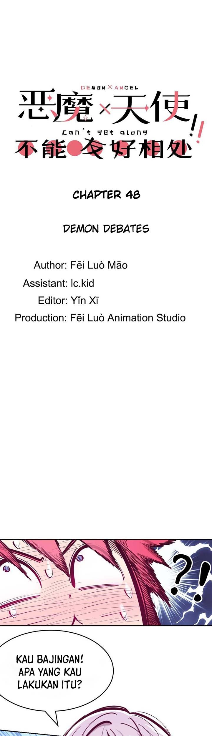 Manhua Demon X Angel, Can’t Get Along! Chapter 48 gambar nomor 2