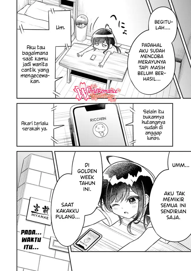 Yuujin ni 500 Yen Kashitara Shakkin no Kata ni Imouto wo Yokoshite Kita Nodakeredo, Ore wa Ittai Dou Sureba Iindarou Chapter 04 Gambar 25