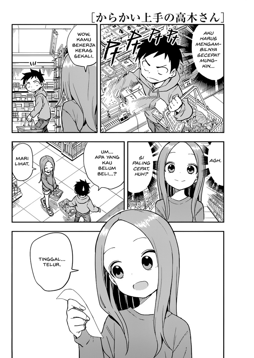 Karakai Jouzu no Takagi-san Chapter 152 Gambar 8