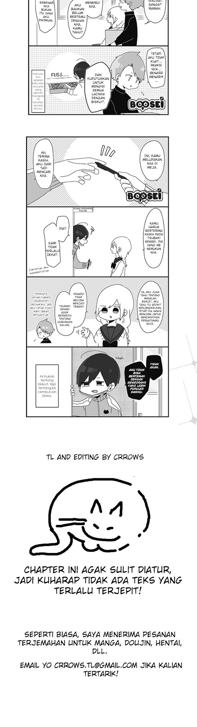 Homura-sensei wa Tabun Motenai Chapter 05 Gambar 3
