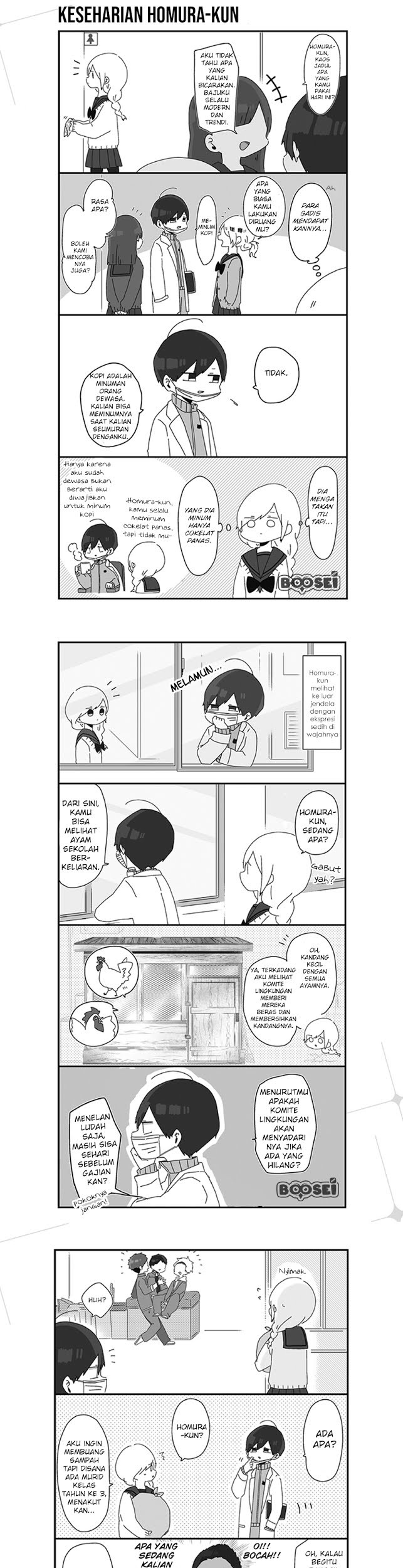 Baca Manga Homura-sensei wa Tabun Motenai Chapter 04 Gambar 2
