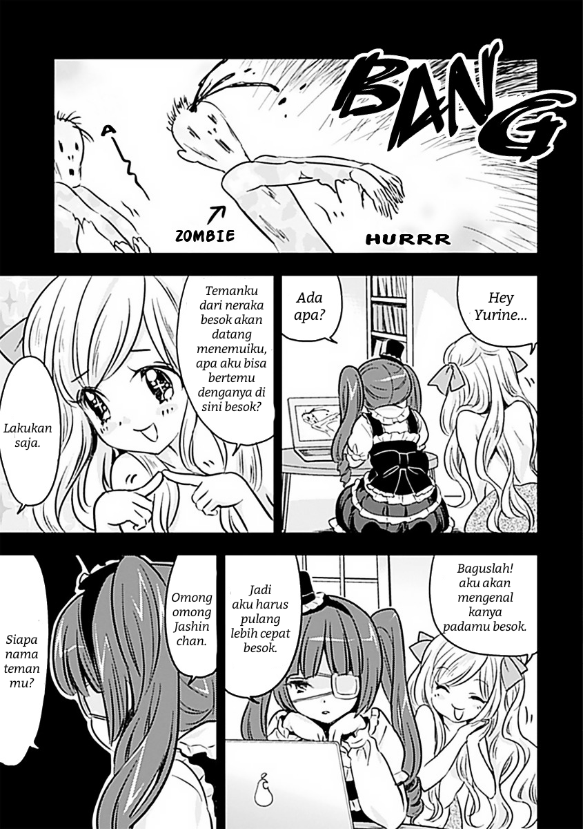 Jashin-chan Dropkick Chapter 06 Gambar 3