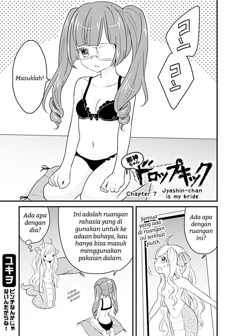 Baca Komik Jashin-chan Dropkick Chapter 07 Gambar 1