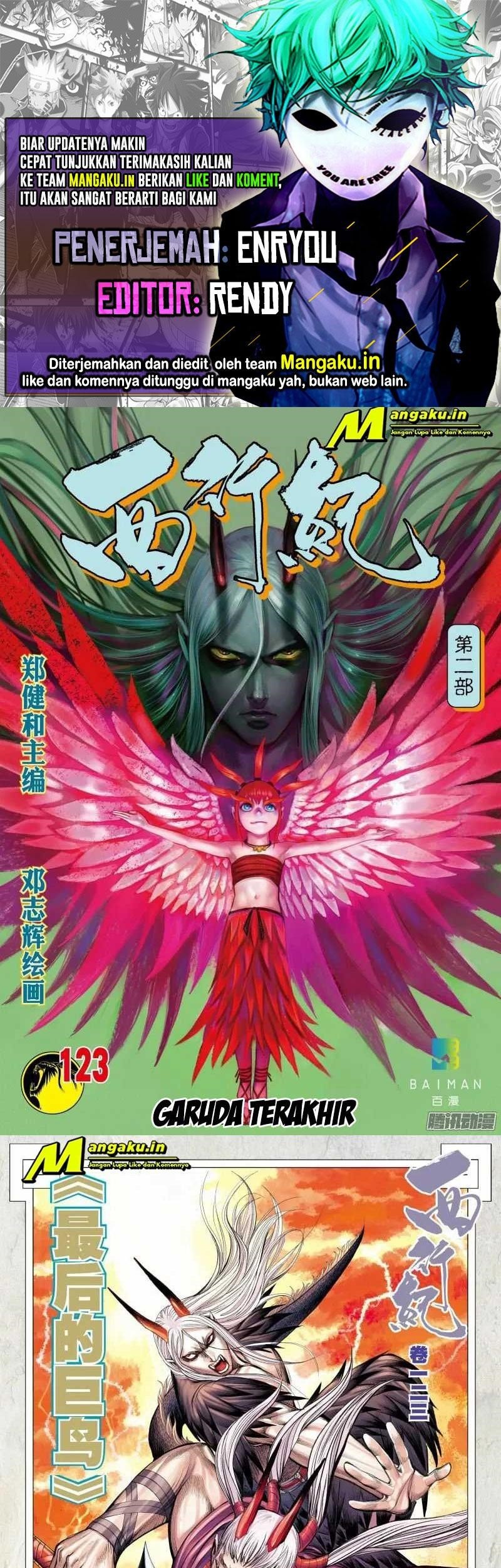 Komik Journey to the West (Zheng Jian He) Chapter 123 gambar nomor 1